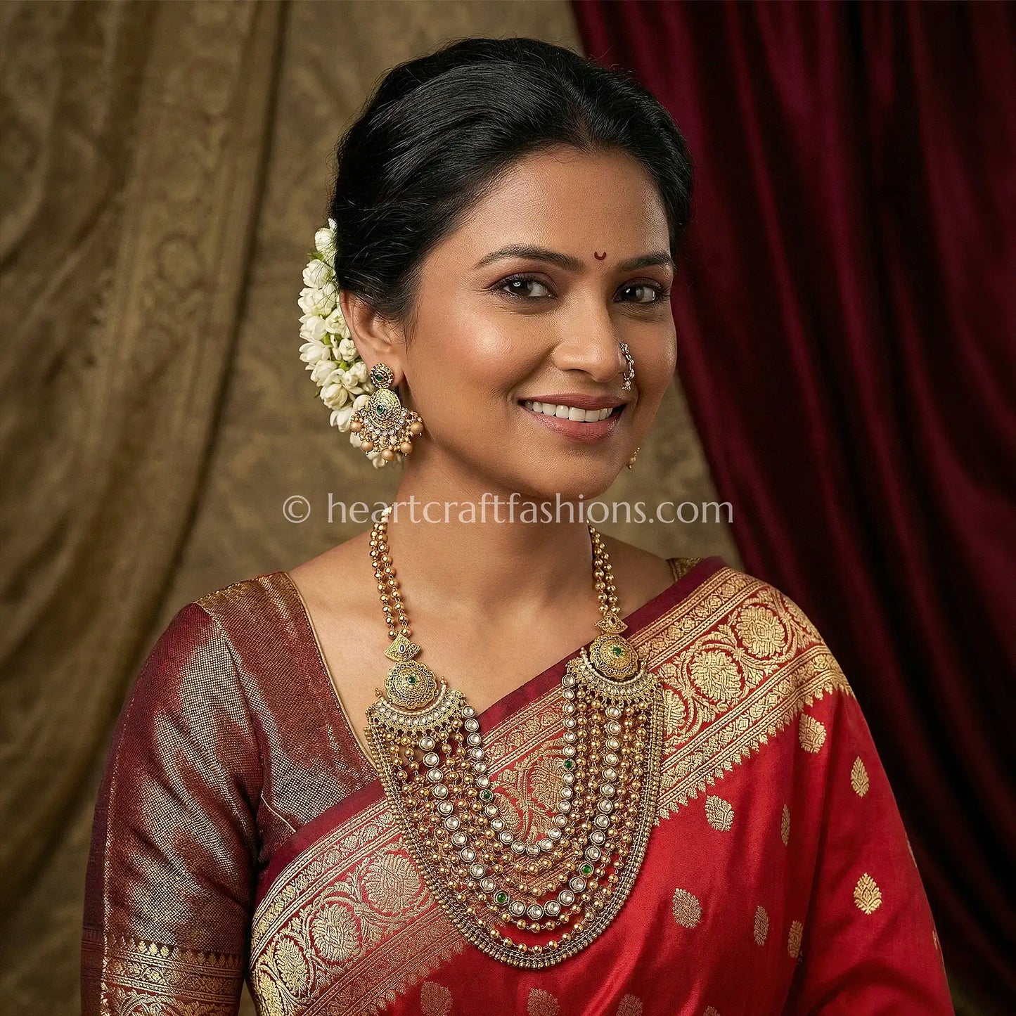 Royal Heritage Polki Layered Set