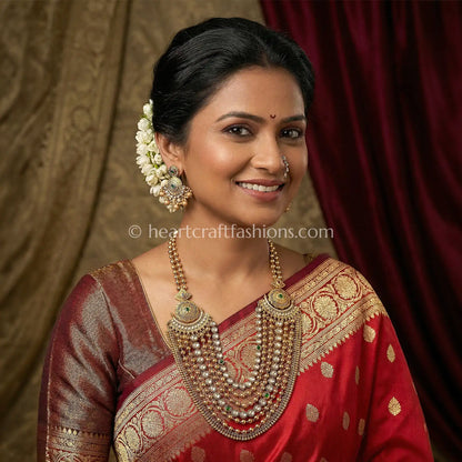 Royal Heritage Polki Layered Set