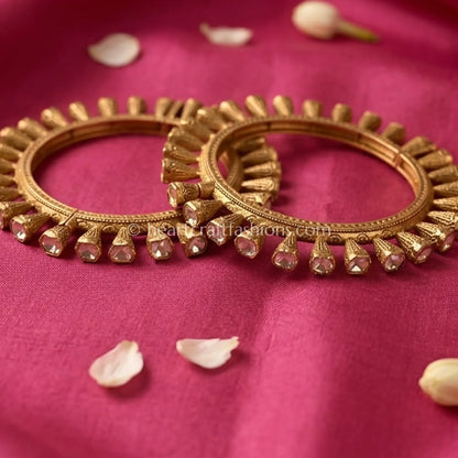 Royal Moissanite Slim Bangles