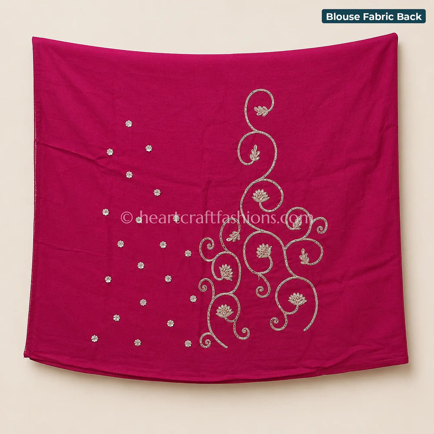 Royal Rani Pink Banarasi Khadi Bandhej Saree