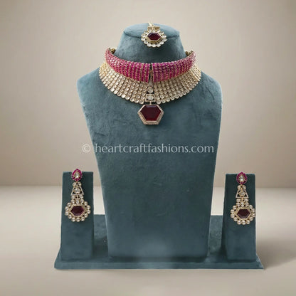 Ruby Crown Choker