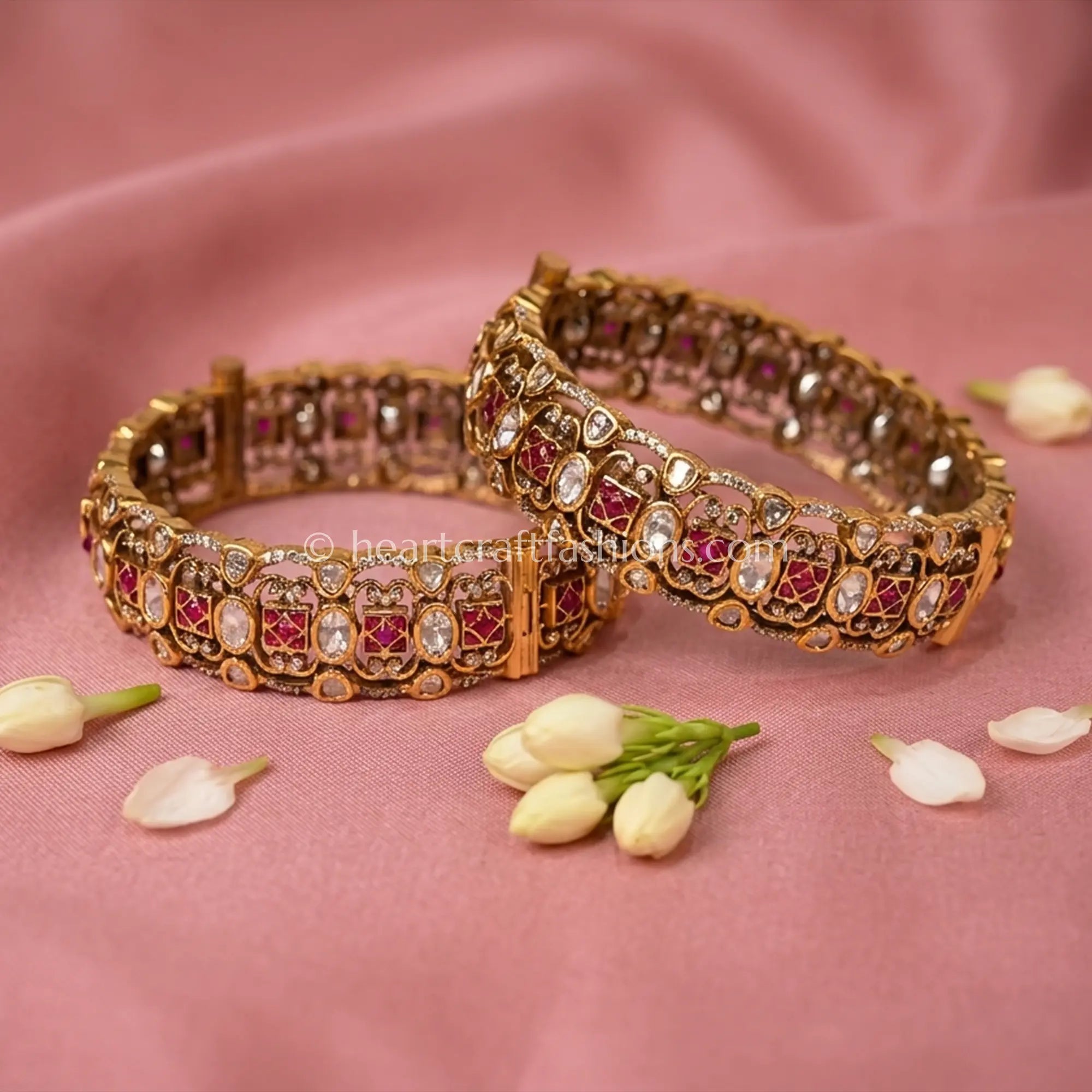 Ruby Royal Sunehri Kundan Patla