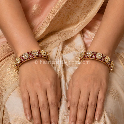 Ruby Sunehri Kundan Pacheli