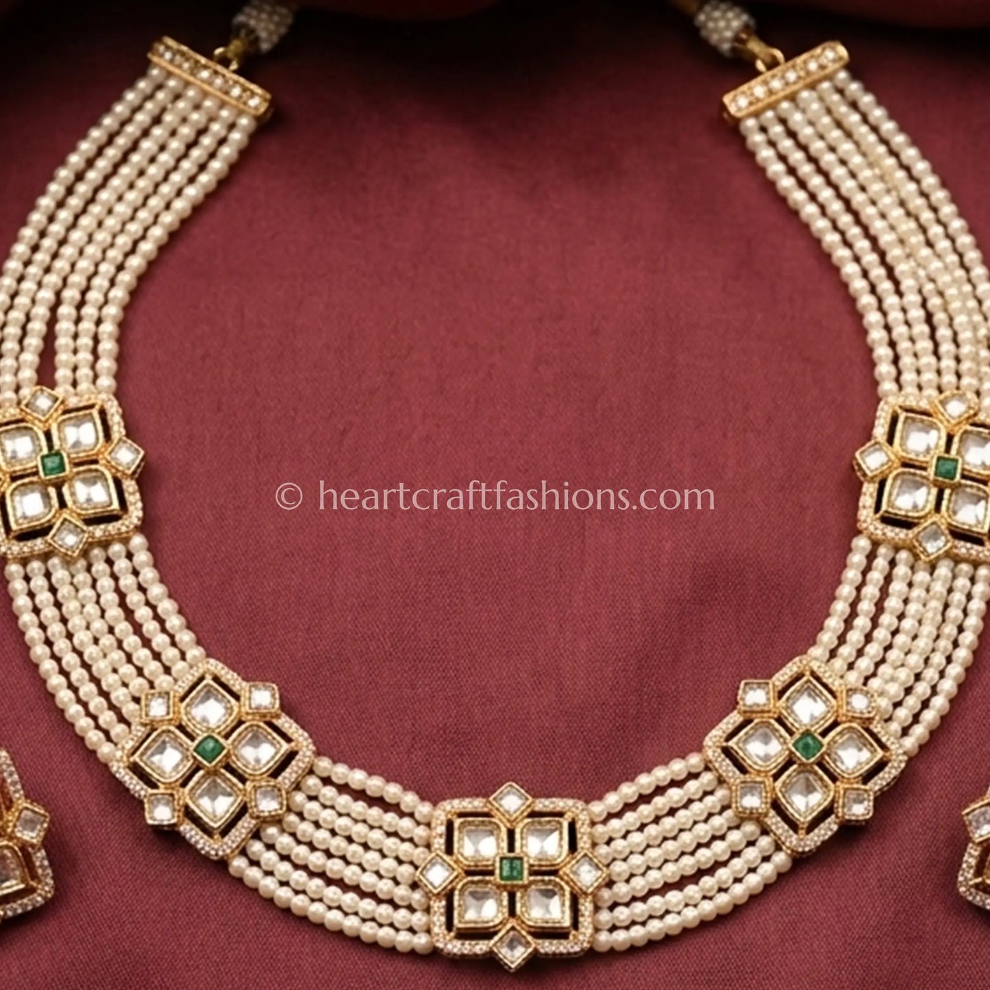 Sunehri Kundan Choker Set