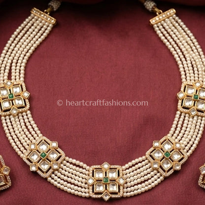 Sunehri Kundan Choker Set