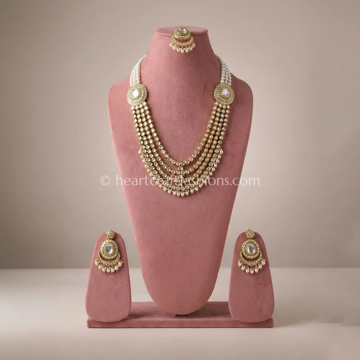 Shahi Multi-Strand Kundan Necklace
