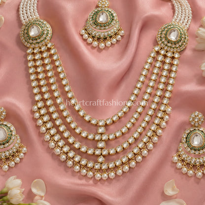 Shahi Multi-Strand Kundan Necklace