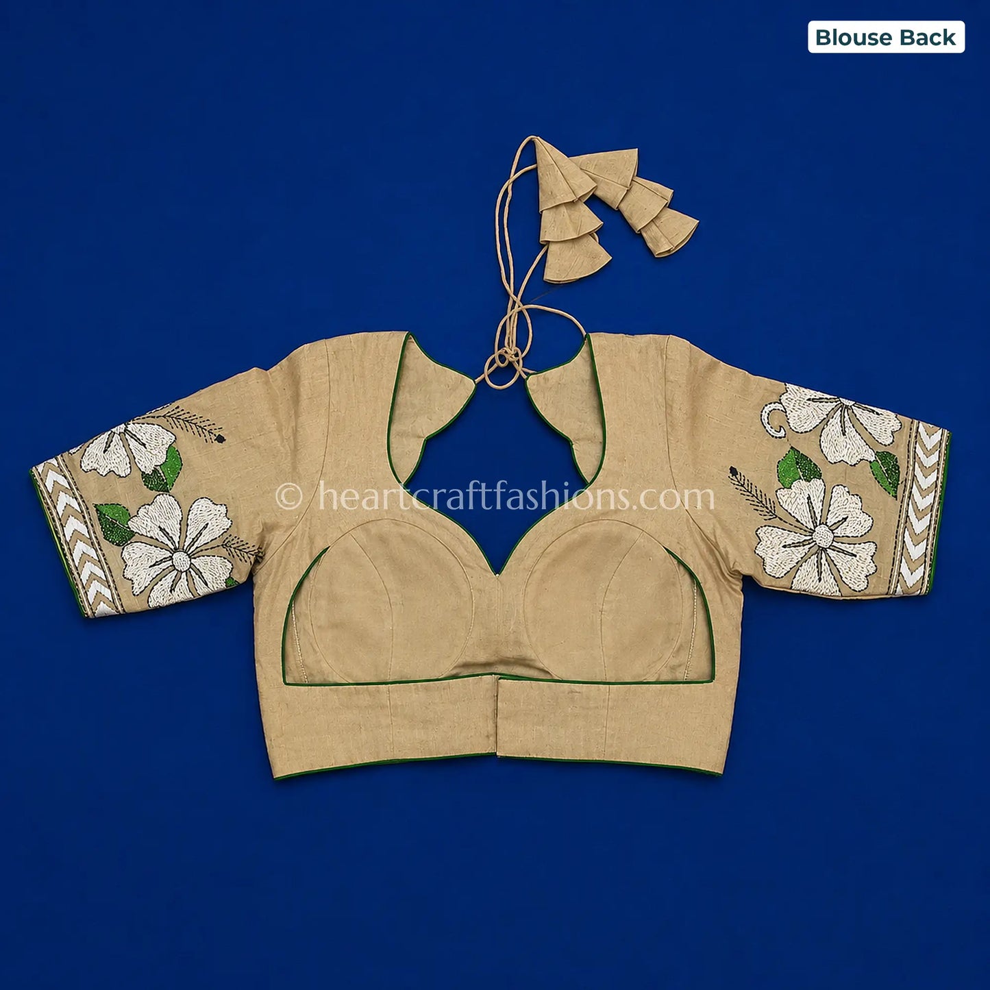Shakti Durga Kalkata Gachi Tussar Kantha Saree