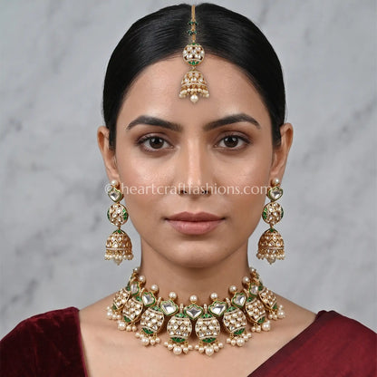 Shringar Heart AC Kundan Set