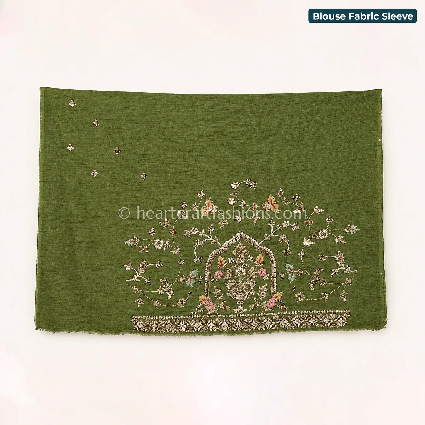 Shvet Angan Organza Kolkata Handwork Saree