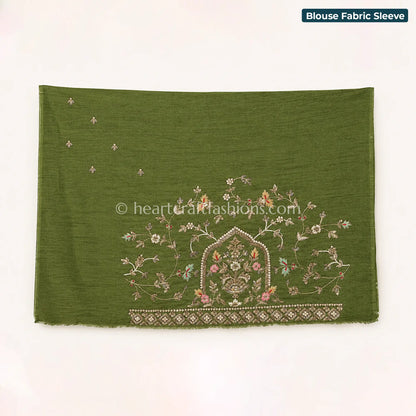 Shvet Angan Organza Kolkata Handwork Saree