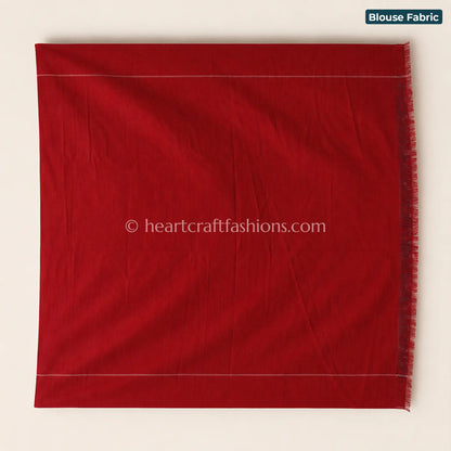 Telia Rumal Ikat Mercerized Cotton Saree