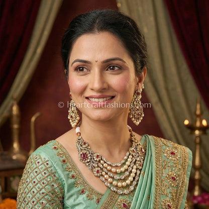 The Imperial Pearl Kundan- Ruby