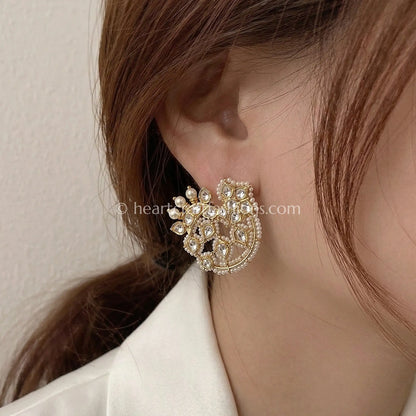 Vanya Heritage Kundan Studs
